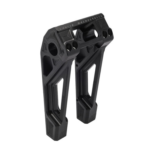 Kodlin, Fastback risers for OEM digital speedo. 8". Black