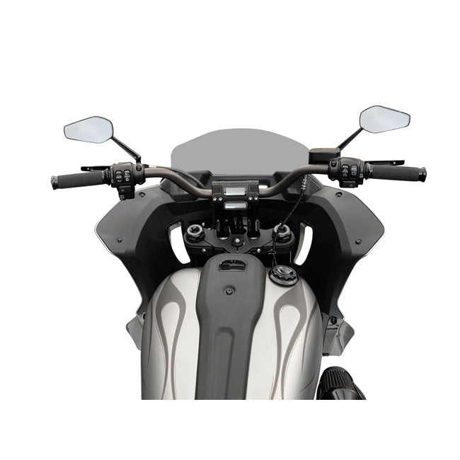 Kodlin, Fastback risers for OEM digital speedo. 6". Black