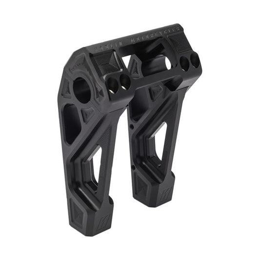 Kodlin, Fastback risers for OEM digital speedo. 6". Black