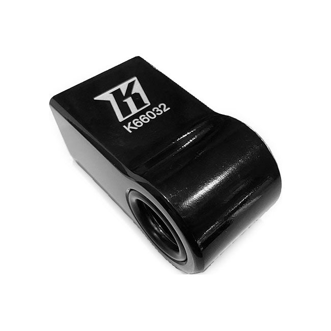 Kodlin, M8 15mm rear lift / shock extension. Black