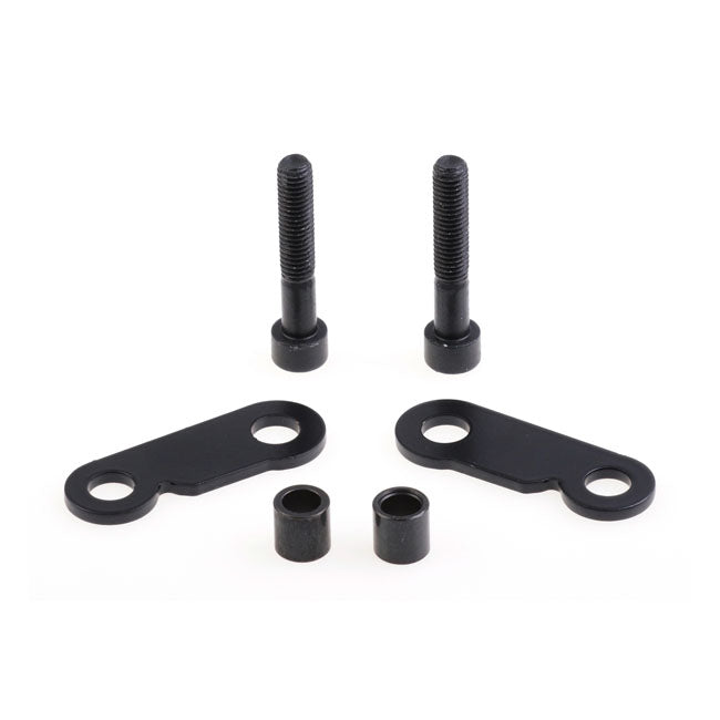 Cult-Werk, Nightster turn signal bracket set. Front. Black
