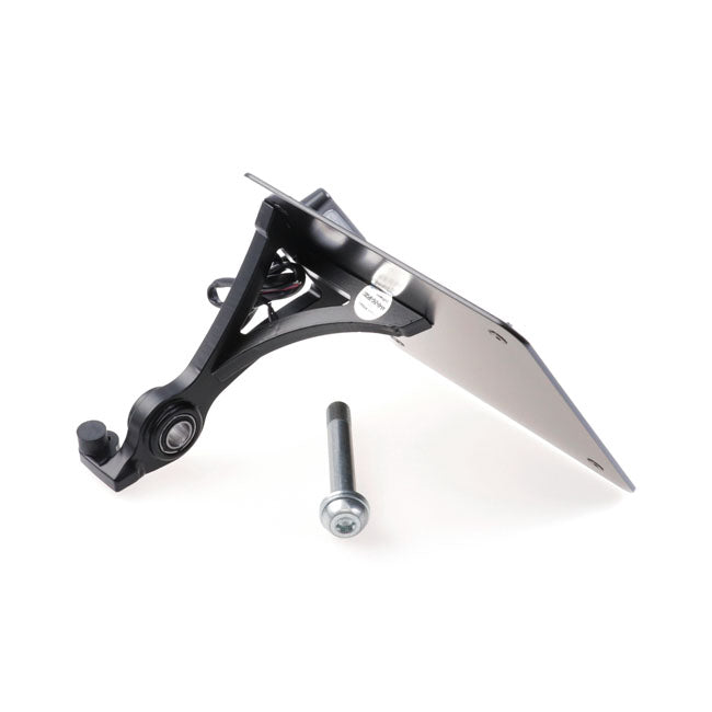 Cult-Werk, side mount license plate bracket, black Italy