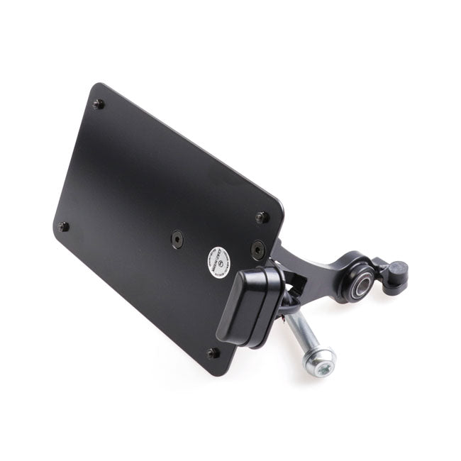 Cult-Werk, side mount license plate bracket, black France
