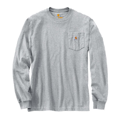 Carhartt Pocket long sleeve heather gray