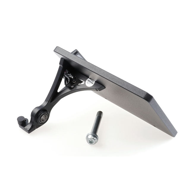 Cult-Werk, side mount license plate bracket Black Austria