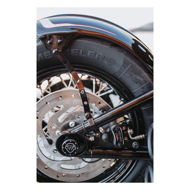 Cult-Werk, rear fender ''Old School''. Black