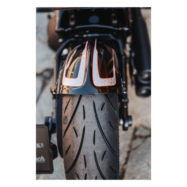 Cult-Werk, rear fender ''Old School''. Black