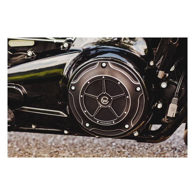 Cult-Werk, derby cover. Black