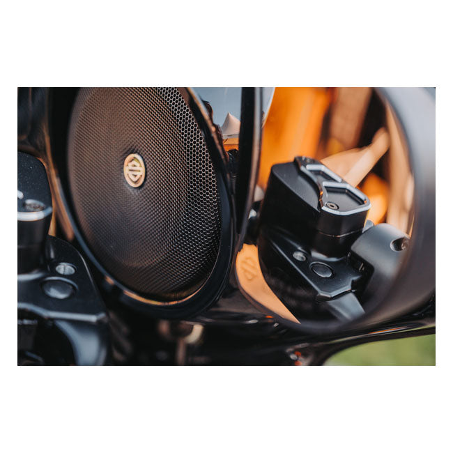 Cult-Werk, master cylinder cover ''Racing''. Black