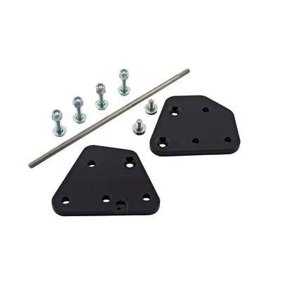 Cycle Visions, 2" forward control extension kit. Black