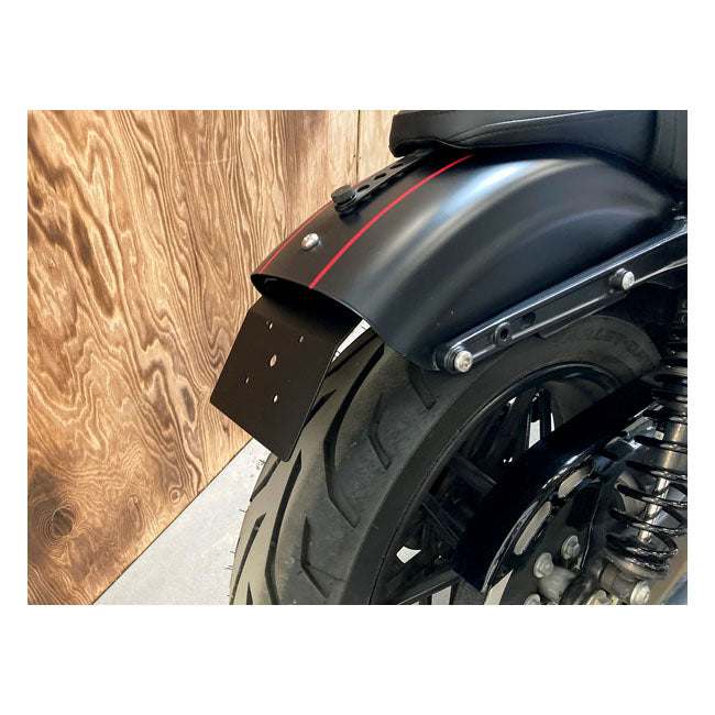 DMP, under fender license plate holder