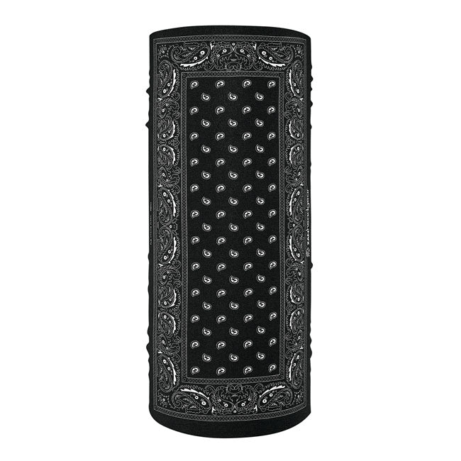 ZANheadgear Motley Tube polyester black paisley