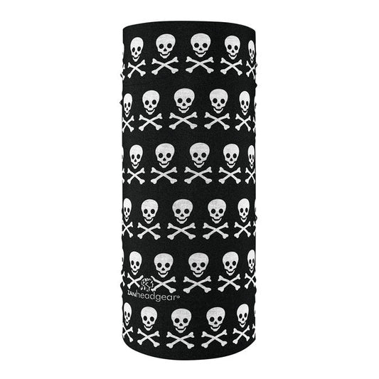 ZANheadgear Motley Tube polyester skull & crossbones