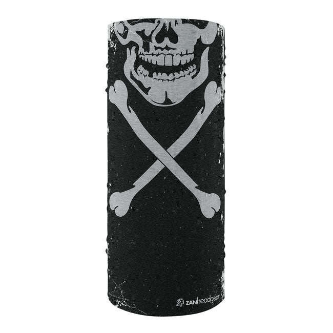 ZANheadgear Motley Tube polyester skull xbones