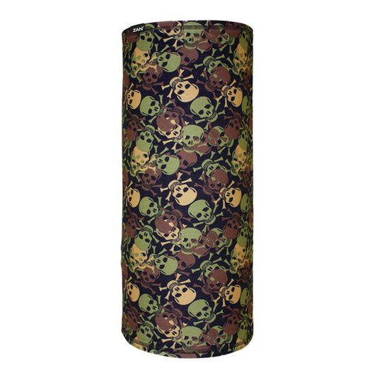 ZANheadgear Motley Tube sportflex all over skull camo