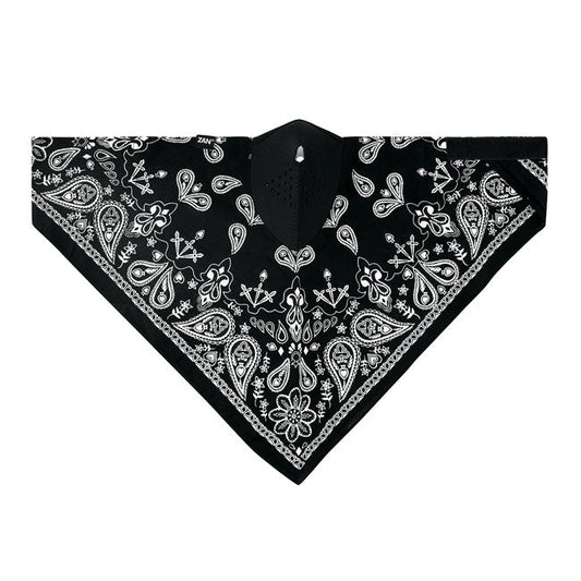 ZANheadgear Neodanna mask black paisley