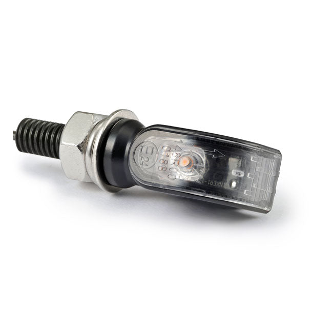 Daytona, Mini 1 D-Light LED turn signals. Clear lens
