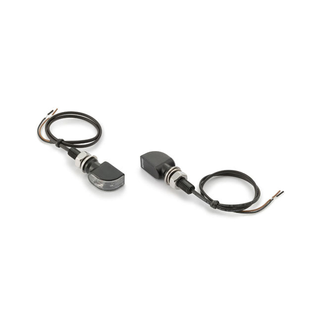 Daytona, Mini 1 D-Light LED turn signals. Clear lens