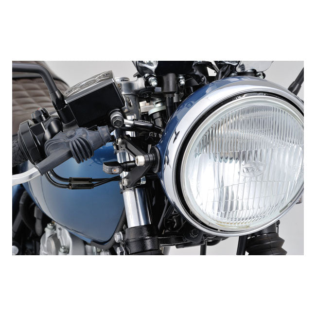 Daytona, Mini 1 D-Light LED turn signals. Clear lens
