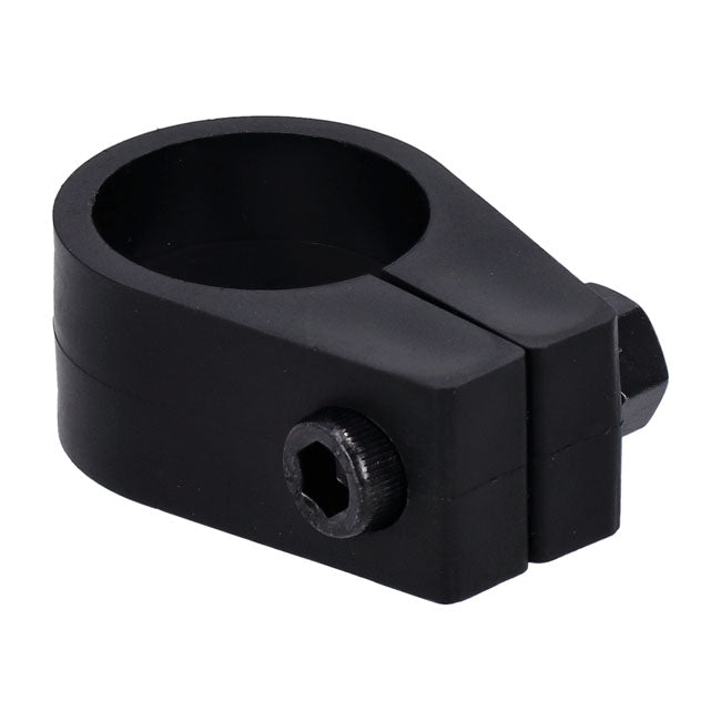 Jagg, universal oil cooler clamp. 1-3/8", black