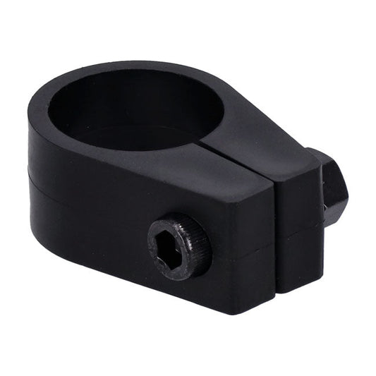 Jagg, universal oil cooler clamp. 1-3/8", black