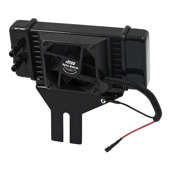 Jagg, oil cooler kit Low mount Horizontal 10 row Fan