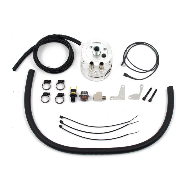 Jagg, oil cooler kit Low mount Horizontal 10 row Fan
