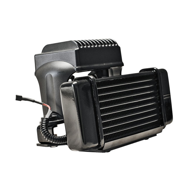 Jagg, oil cooler kit Low mount Horizontal 10 row Fan