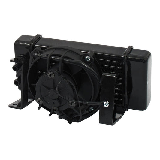 Jagg, oil cooler kit Low mount Horizontal 10 row Fan