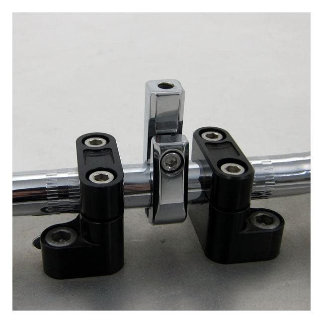 Daytona, universal bracket. Top mount. 7/8" ID, M10 thread
