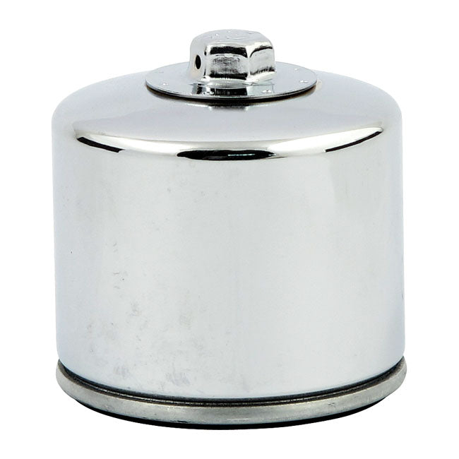 K&N, spin-on oil filter, with top nut