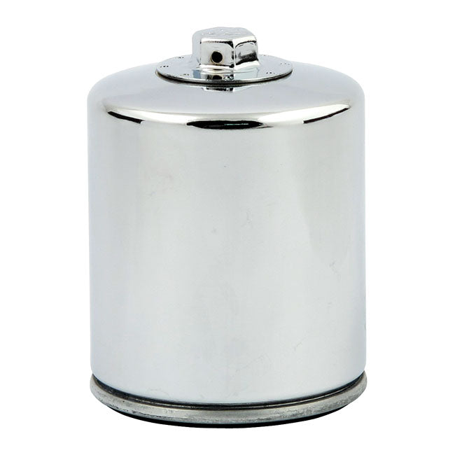 K&N, spin-on oil filter, with top nut