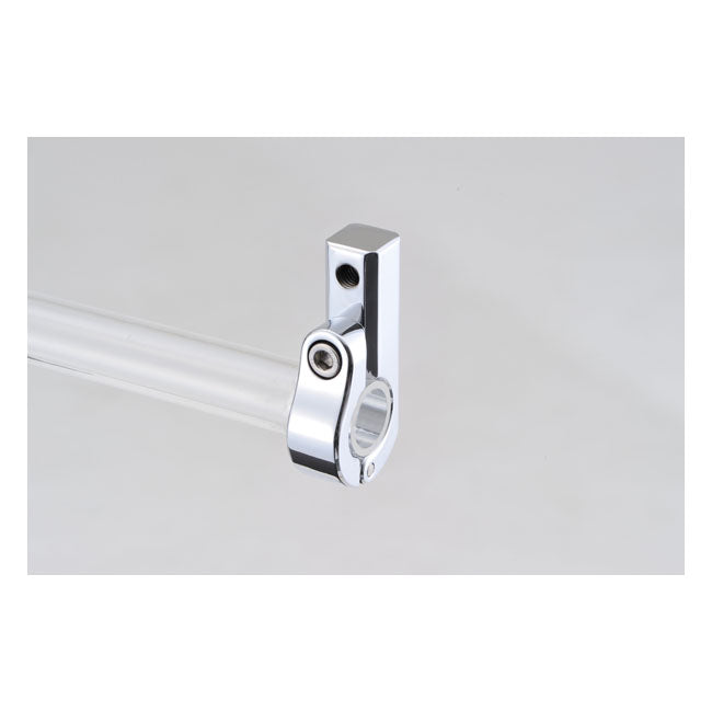 Daytona, universal bracket. Front-mount. 7/8" ID. M8 thread