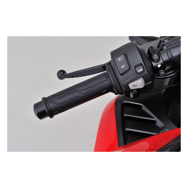 Daytona, handlebar grip spacer set. Black