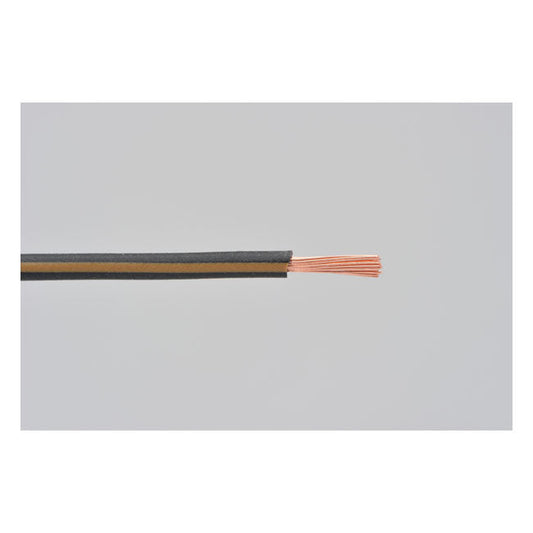 Electrical wire. 2 meter 0.75sq. Black/brown