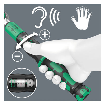 Wera, Safe-Torque A1 adjustable torque wrench 1/4"