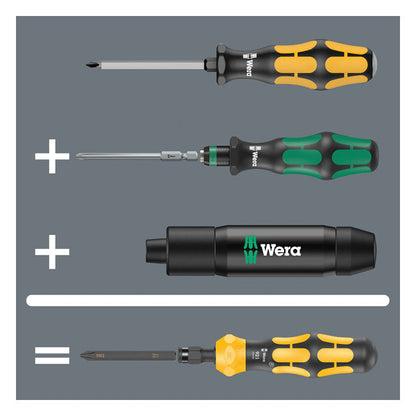 Wera, Kraftform impact screwdriver kit. Metric