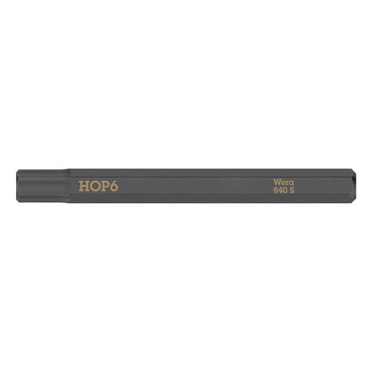 Wera Hex-plus bit for Impact screwdriver 6.0