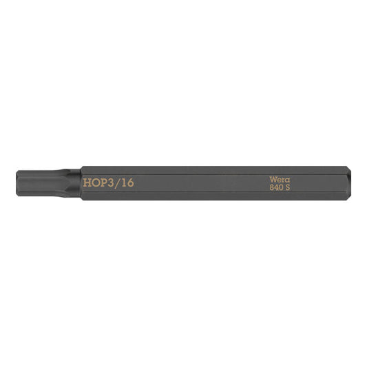 Wera Hex-plus bit for Impact screwdriver 3/16"