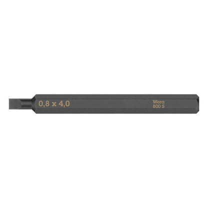 Wera Slotted bit for Impact screwdriver 0.8