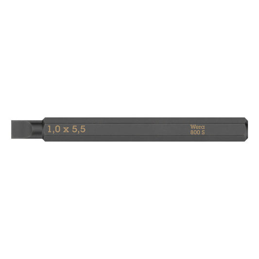 Wera Slotted bit for Impact screwdriver 1.0