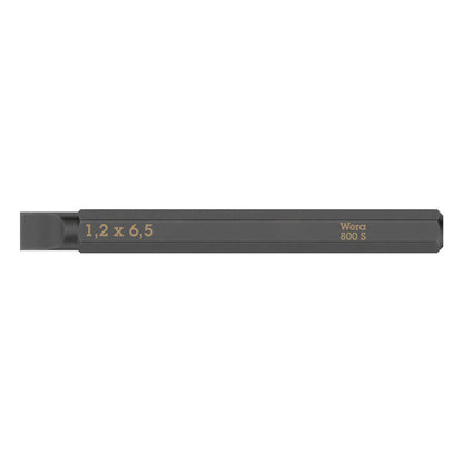 Wera Slotted bit for Impact screwdriver 1.2