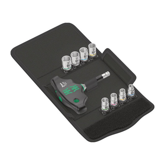 Wera, Kraftform Kompact 400 RA. 1/4" drive. Metric sizes