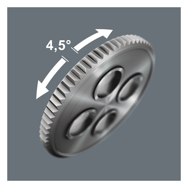 Wera, Kraftform Kompact 400 RA. 1/4" drive. Metric sizes