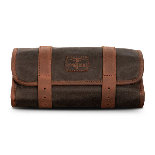 Longride, toolbag waxed cotton. Khaki