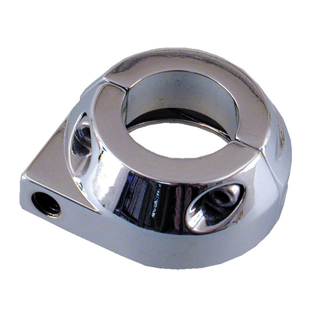 Custom throttle clamp, single cable