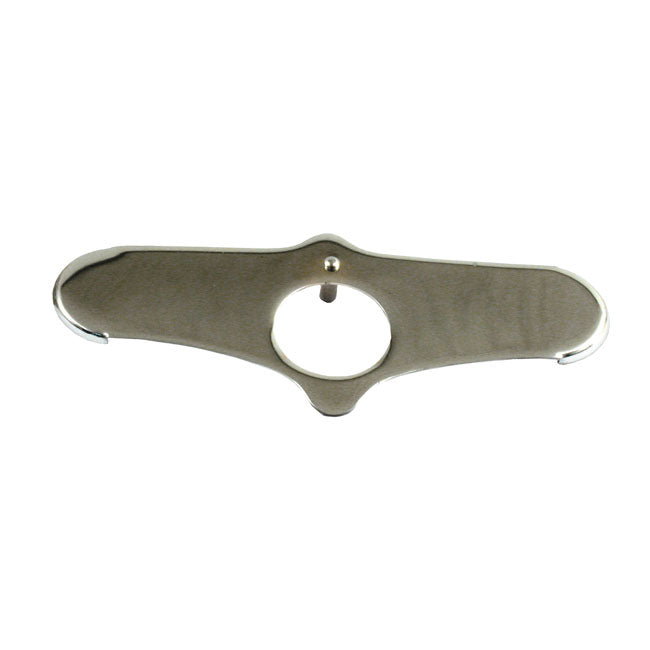 Lockplate, negative offset Springer fork stem nut