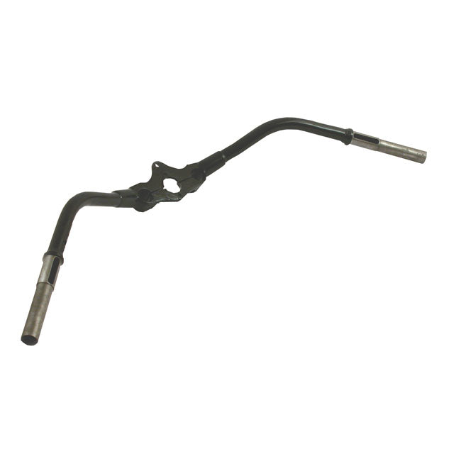 Early springer handlebar, offset, black
