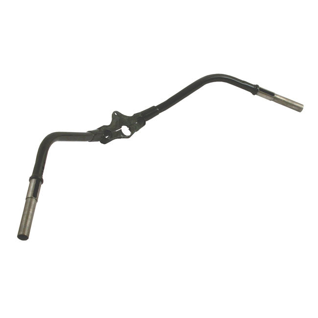 Early springer handlebar, offset, black