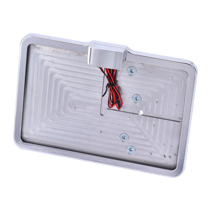 CPV, ''slide-in'' license plate bracket Side mount